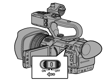 GY-HM200 PowerON_01